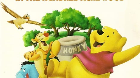 Winnie the Pooh in the Hundred Acre Wood