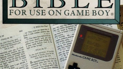 King James Bible for Use on Game Boy