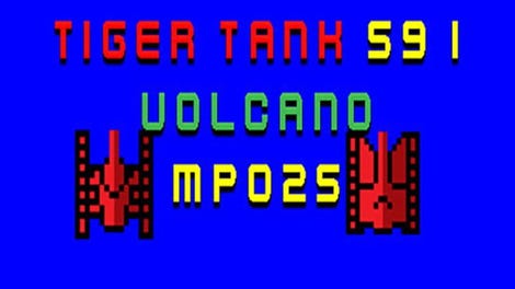 Tiger Tank 59 I: Volcano MP025