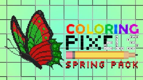Coloring Pixels: Spring Pack
