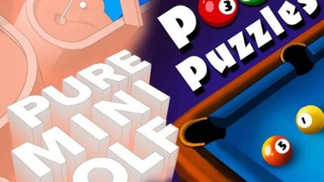 Pure Mini Golf and Pool Puzzles Bundle