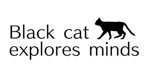 Black Cat Explores Minds