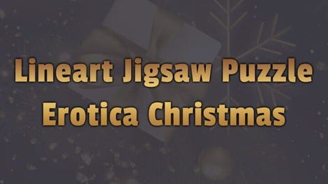 LineArt Jigsaw Puzzle: Erotica Christmas