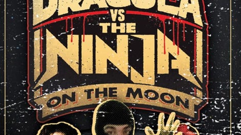 Dracula vs. The Ninja On the Moon