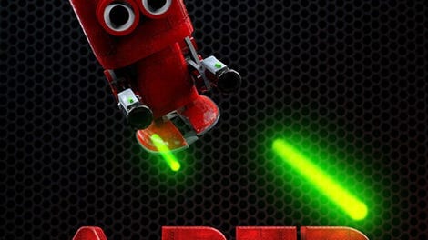 A-Red Walking Robot