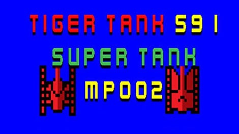 Tiger Tank 59 I: Super Tank MP002