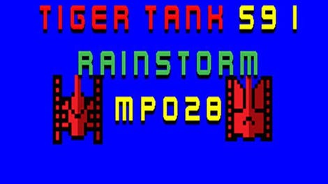 Tiger Tank 59 I: Rainstorm MP028