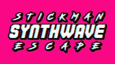 Stickman Synthwave Escape