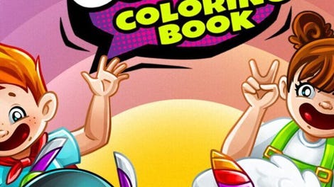 Comic Coloring Book: Complete Edition