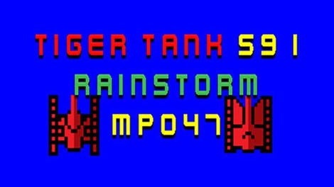 Tiger Tank 59 I: Rainstorm MP047