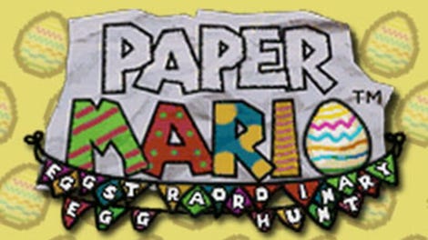 Paper Mario Eggstraordinary Egg Hunt