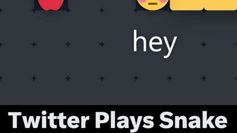 Twitter Plays Snake