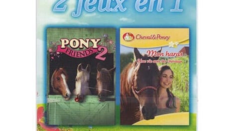 Pack 2 Games Pony Friends 2 + My Riding Stables: Life with Horses