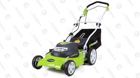 Greenworks 20" Corded Electric Lawn Mower
