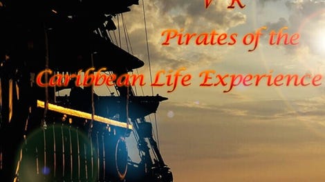 VR Pirates of the Caribbean Life Experience