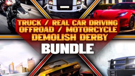 Truck / Real Car Driving / Offroad / Motorcycle / Demolish Derby Bundle