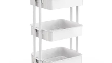 Brightroom 3 Tier Mesh Utility Cart