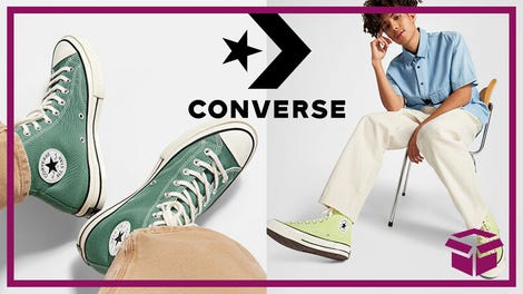 Step Into Spring With 50% Of Converse When You Buy 2+ Pairs