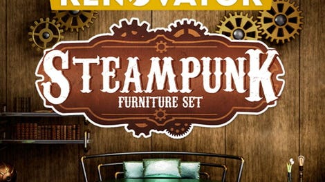Hotel Renovator: Steampunk Furniture Set