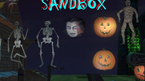 Halloween Decoration Sandbox