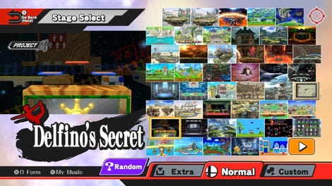 Super Smash Bros. for Wii U: Delfino's Secret