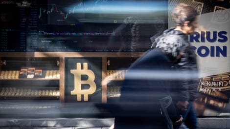 Image for Bitcoin tops $100,000 and Ethereum surges in banner week for crypto