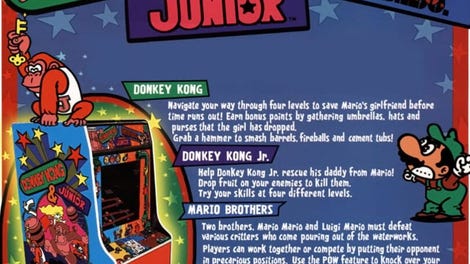 Donkey Kong/Donkey Kong Jr./Mario Bros.