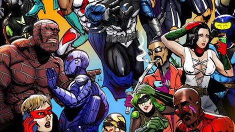 Second Rate Superheroes