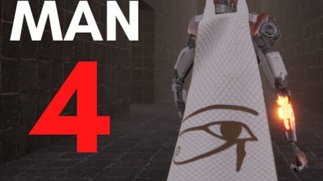Running Robot Man 4