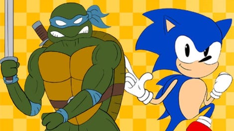 Sonic X TMNT: Score Party