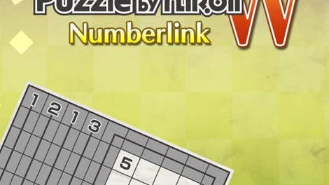 Puzzle by Nikoli W Numberlink