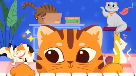 Cat Piano