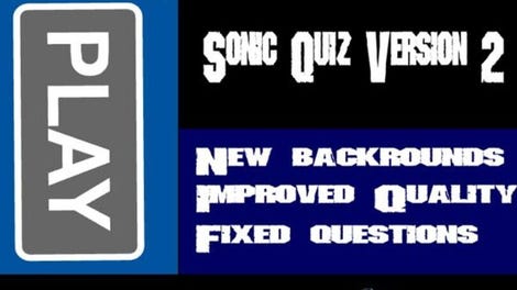 Ultimate Sonic Quiz V.2
