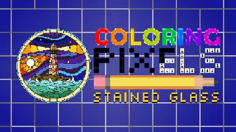 Coloring Pixels: Stained Glass Pack