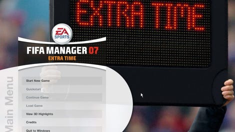 FIFA Manager 07: Extra Time