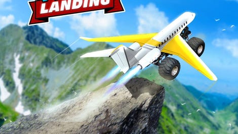 Crazy Plane Landing