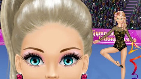 Gymnastics Salon - Makeup & Dressup Girls Game