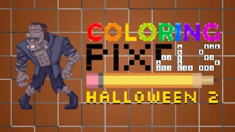 Coloring Pixels: Halloween 2 Pack