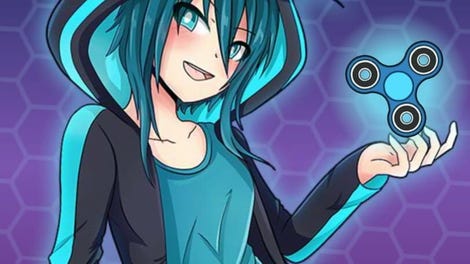 Anime Fidget Spinner Battle