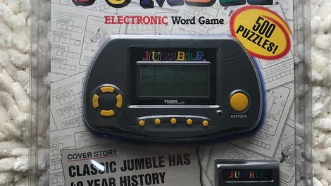 Jumble Electronic Word Game