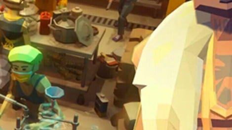 Hidden Breaking Bed: Top-Down 3D