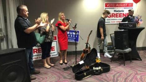 QAnon Supporter Poised to Take National Office