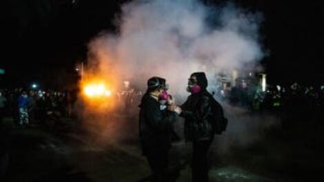 Hundreds of People Reported Abnormal Menstruation After Being Tear Gassed in Portland