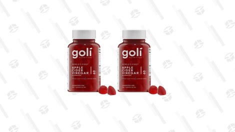 2-Pack Goli Apple Cider Vinegar Gummies