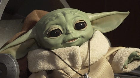 Así de terrorífico podría haber sido Baby Yoda 
