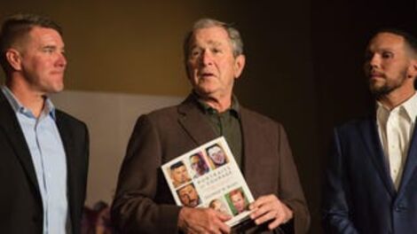 George W. Bush Is Selling A Book of His Art, Unfortunately