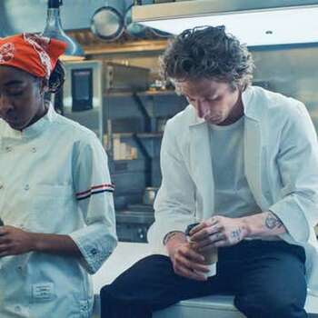 Image for The Bear cast makes it clear: Don't expect a Carmy/Syd romance in season 3