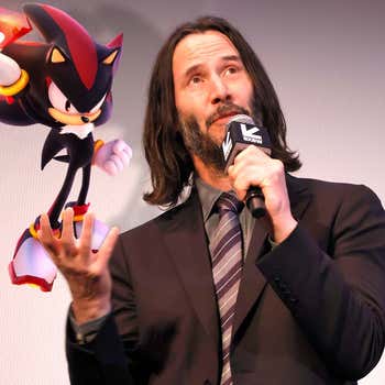 Image for The Internet Reacts To Keanu Reeves As Shadow The Hedgehog