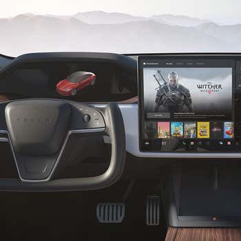 Image for You Can't Play Steam Games In Your New Tesla Anymore