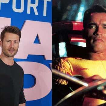 Image for Glen Powell to fill Arnold's humungous shoes in Edgar Wright's Running Man movie
